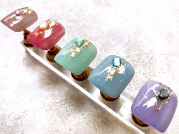 ネイルマジック 仙台一番町店(NAIL MAJIC)/FOOTアートサンプルも続々♪