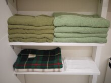 さいとう治療院 新百合ヶ丘/タオルはお客様ごと交換で衛生的