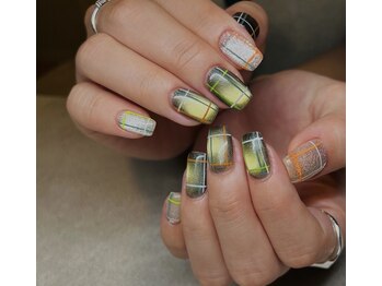 イヴィネイル(evie nail)/mag plaid