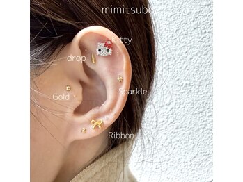 ソワ(soie.)/耳ツボジュエリー