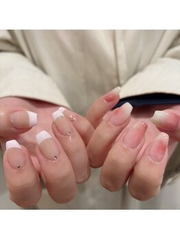 ムーイ 外苑前(mooi.)/pink french