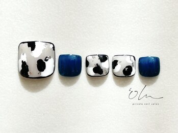 12月フットネイル定額【Nuance】