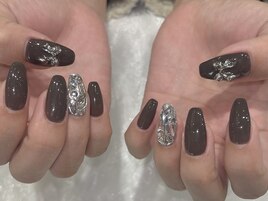 埋め尽くしネイル