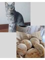 クーア(CUORE)&nbsp;1年前に保護猫をお迎えしました♪パン作りが趣味です