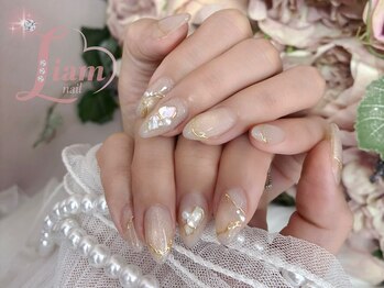 リアムネイル(Liam nail)の写真/【毎月新デザイン登場！】ノープランOK！最旬デザインをお届け♪モチの良さも◎