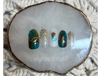 ワイワイネイル(waiwai nail)/8月☆トレンド定額コース