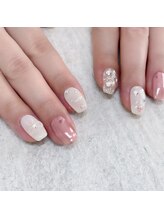 リコリサイア(ricco risaia)/ピンクミラー＋ホワイト