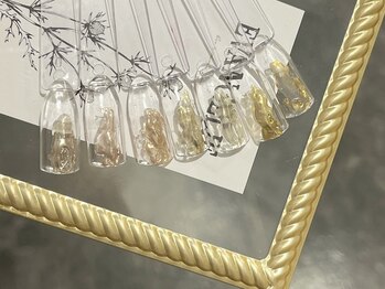 ユニックス サロンアンドスパ UNIX Salon&Spa 浦和美園店/ミラーネイル