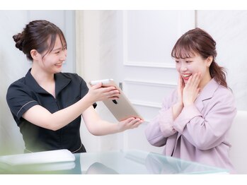 小顔フェイスラボ 栄店(小顔Face Labo.)/比較写真確認