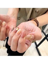 春先取りネイル♪