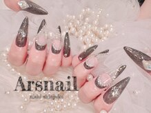 アルスネイル(Ars nail)/ハートチェーンネイル