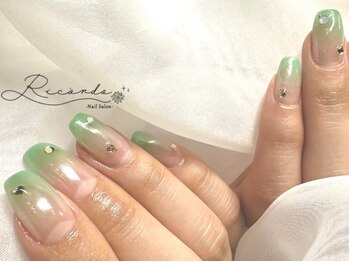 リコルド(Ricordo)の写真/《池袋駅西口6分》シンプルの中に詰め込むワンポイントでいつもと違う上品ネイル♪オフィスネイルにも◎