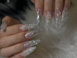 個性派ロングスカルプ