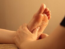 ゆるりらくの雰囲気（足つぼで足裏～膝下まで施術！施術後には足元もスッキリ軽い！）