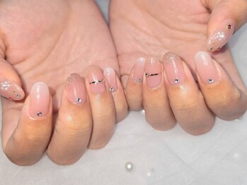 ネイルバイピヌ(nail by pinu)/定額デザインをアレンジ