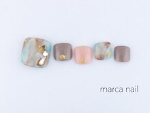 マルカネイル(marca nail)/フット定額デザインコース