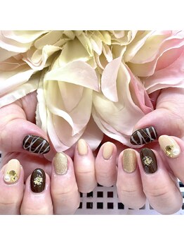 ディーネイル 京橋(D-nail)/西村/チョコアートネイル♪