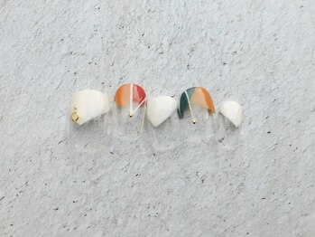 ニコルネイル(nicole nail)/定額¥9000 October design 1