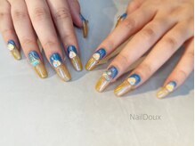 ネイル ドゥ 岡山駅前店(Nail Doux)/うるうるハートネイル
