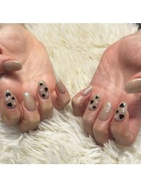 ハートホロネイル