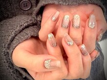 ヌル ネイル 堀江(NURU NAIL HORIE)/ガーリーマグネットネイル☆