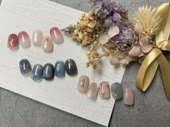 アンドヴァ 大通り店(Andova)の写真/シンプル～トレンド感のある華やかなデザインが豊富！事前相談で持込ネイルOK！自分だけのデザインに♪