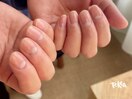 ネイルケア＋自爪磨き上げ