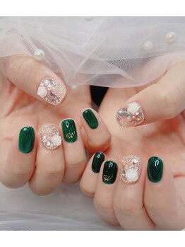 サムズアップネイル(thumbs up nail)/お客様ネイル