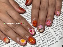 コロラートフィオーレ(colorato fiore)/“Tropical nails.”