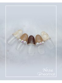 ハンドネイル：No.34