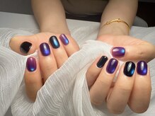 Meri Nail-salon 長さだし・持ち込み・パラジェル・オフのみ・フットネイル の雰囲気（ワンカラー・マグネット～持ち込みまで大人気♪）