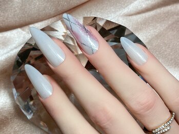 サロン ド オーヴ(salon de Orbe)の写真/《フィルイン》1ヶ月に1回変わる可愛い定額アート★季節に合わせたカラーやデザインも◎