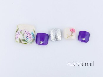 マルカネイル(marca nail)/フット定額デザインコース