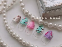 ティアラネイル 本店(Tiara Nail)の雰囲気（アイスクリームアート）