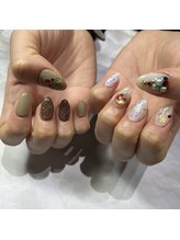 フローステラ(FlosTeLLa)/xmas nail