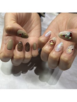 フローステラ(FlosTeLLa)/xmas nail