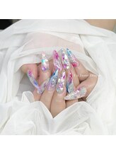 アン ジョーヌドラゴ/【ロングネイル】夏デザイン