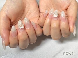 長さだしスカルプ★パーツネイル