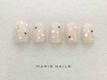 マリーネイルズ 大阪梅田店(MARIE NAILS)/新規様6000円 0410a シンプル