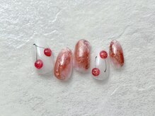 ティンバーネイルアンドアイラッシュ(Timber)/さくらんぼネイル