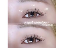 ローズピンク(rose pink)/フラットラッシュ120本