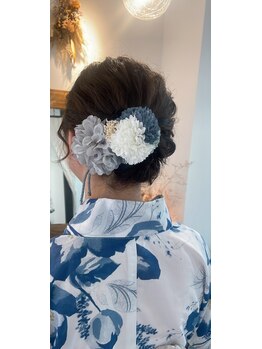 サラ デ ミレ(Sala de milae)/ヘアセット＋浴衣着付け