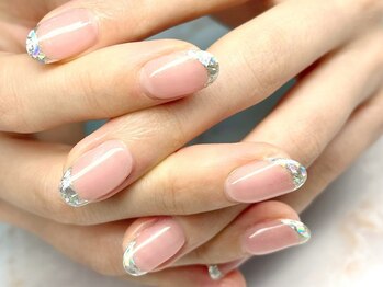 キャンアイドレッシー 南越谷店(Can I Dressy)の写真/【南越谷/新越谷駅徒歩3分】色変えOK☆豊富なカラー展開！こだわり国産ジェルでうるツヤ光沢ワンカラー♪