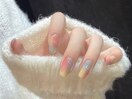 ちゅるんニュアンスネイル