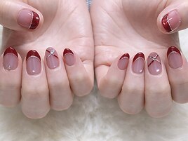 〇フレンチデザインネイル