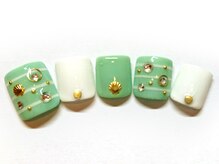 クリスタルネイル パークプレイス店/フットネイル♪