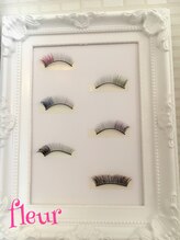 フルール(Fleur)/カラーエクステ+ラメ・ストーン