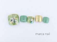 マルカネイル(marca nail)/フット定額デザインコース