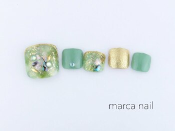 マルカネイル(marca nail)/フット定額デザインコース