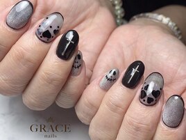 ハロウィンネイル